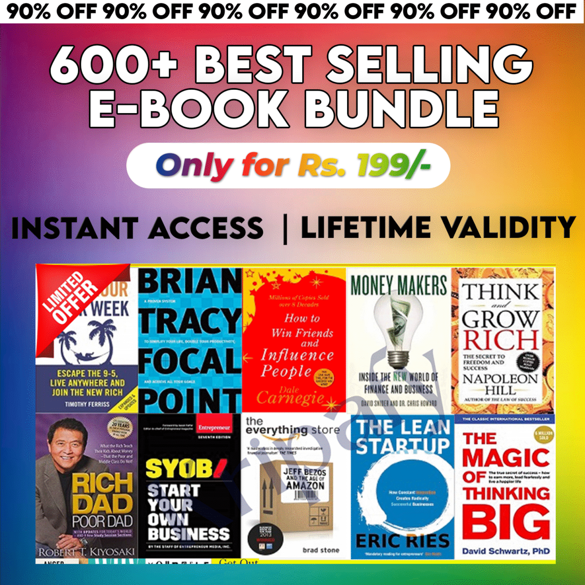 600+ Ebook Bundle + 100 Audiobook Bundle