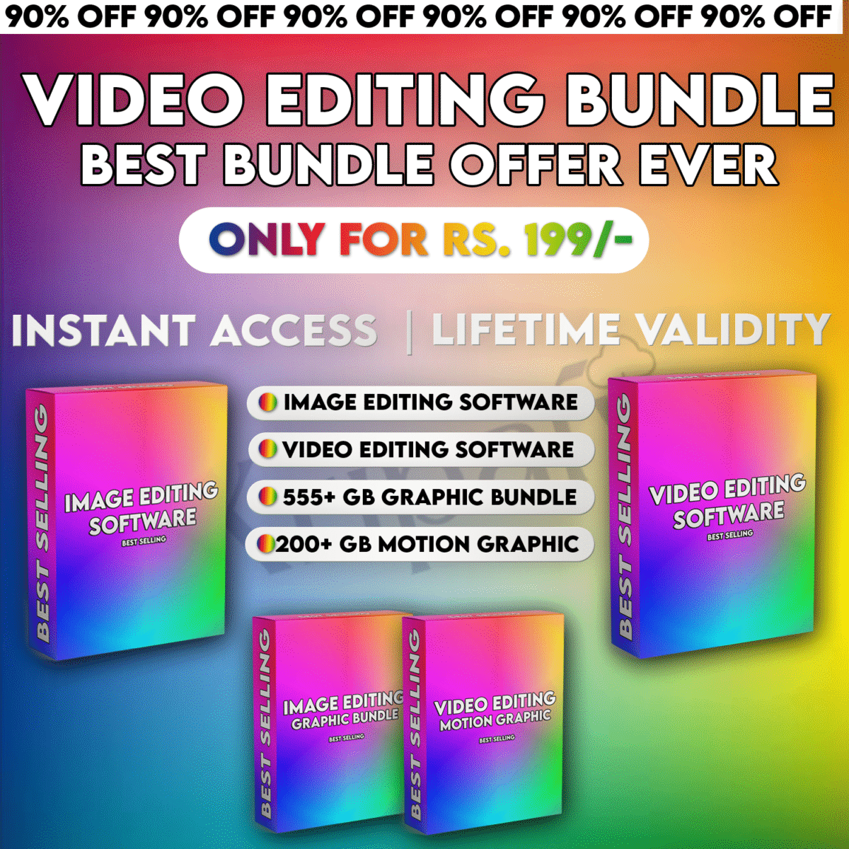 All in One Mega Video Editing Bundle with Exclusive Bonuses